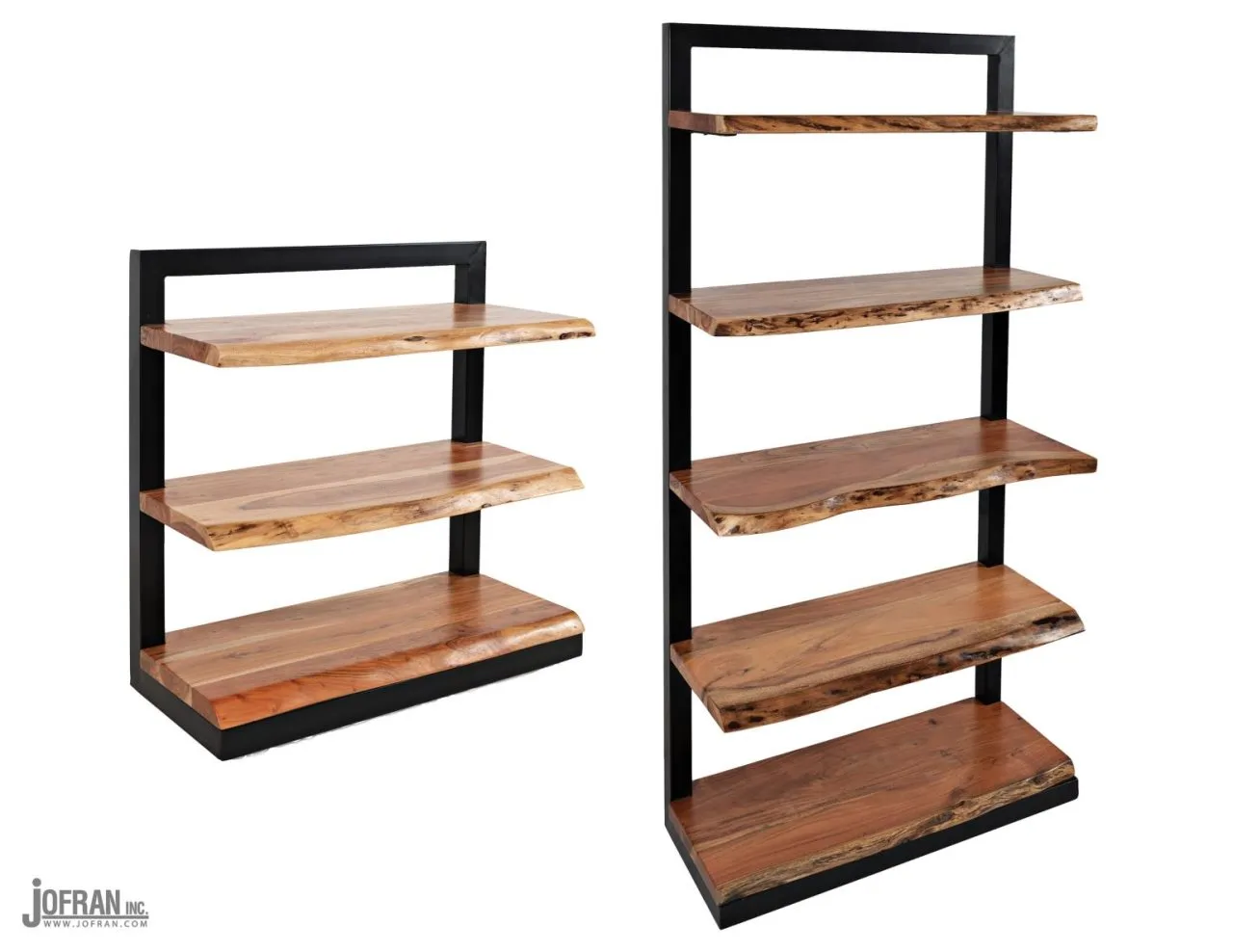 NATURE'S EDGE 5 SHELF BOOKCASE NATURAL