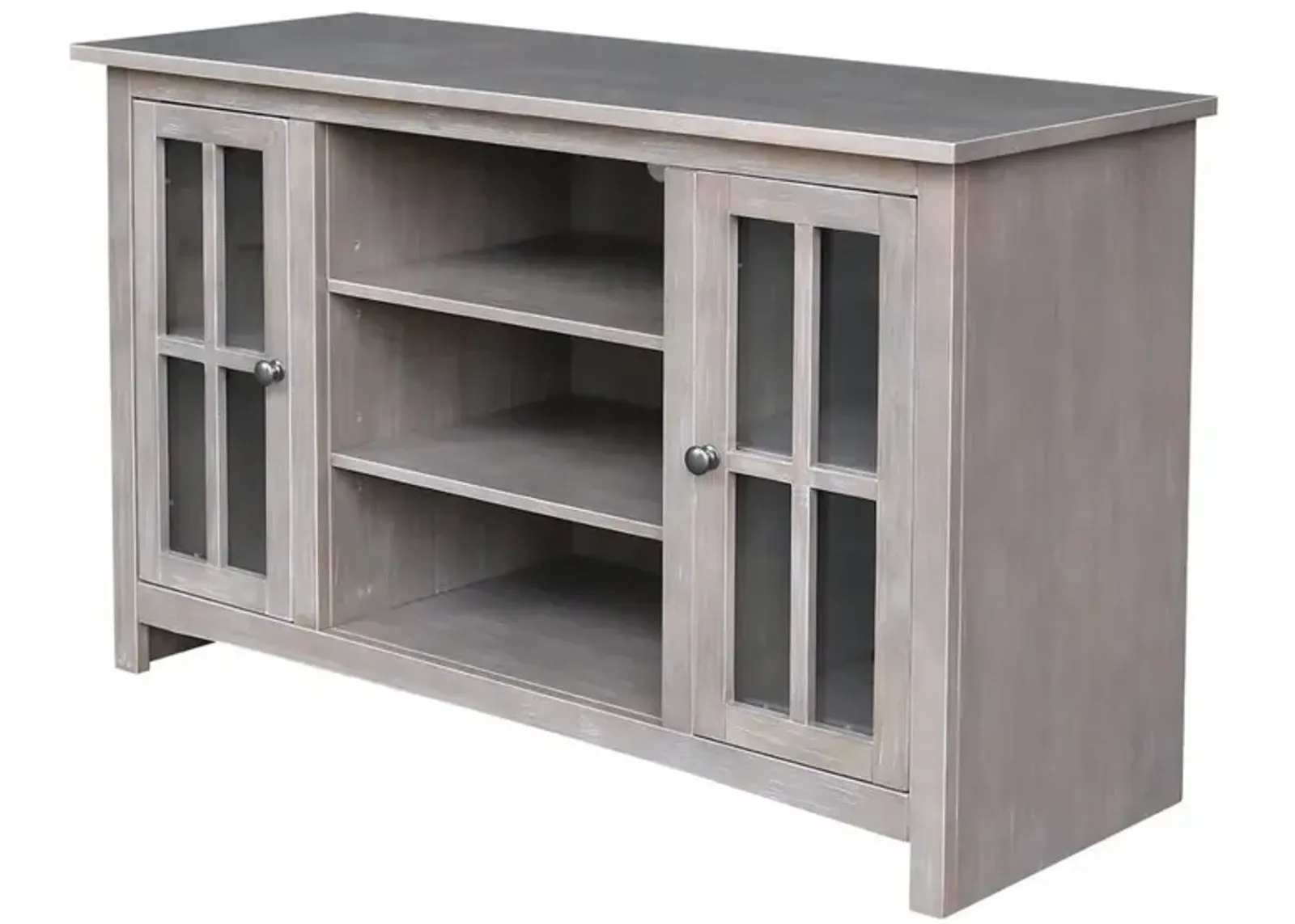 John Thomas 48 Inch TV Stand in Taupe Gray