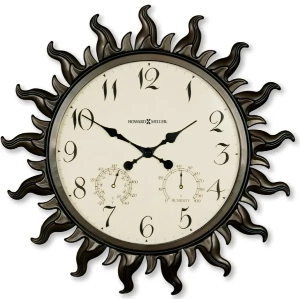 Howard Miller Sunburst Ii Wall Clock