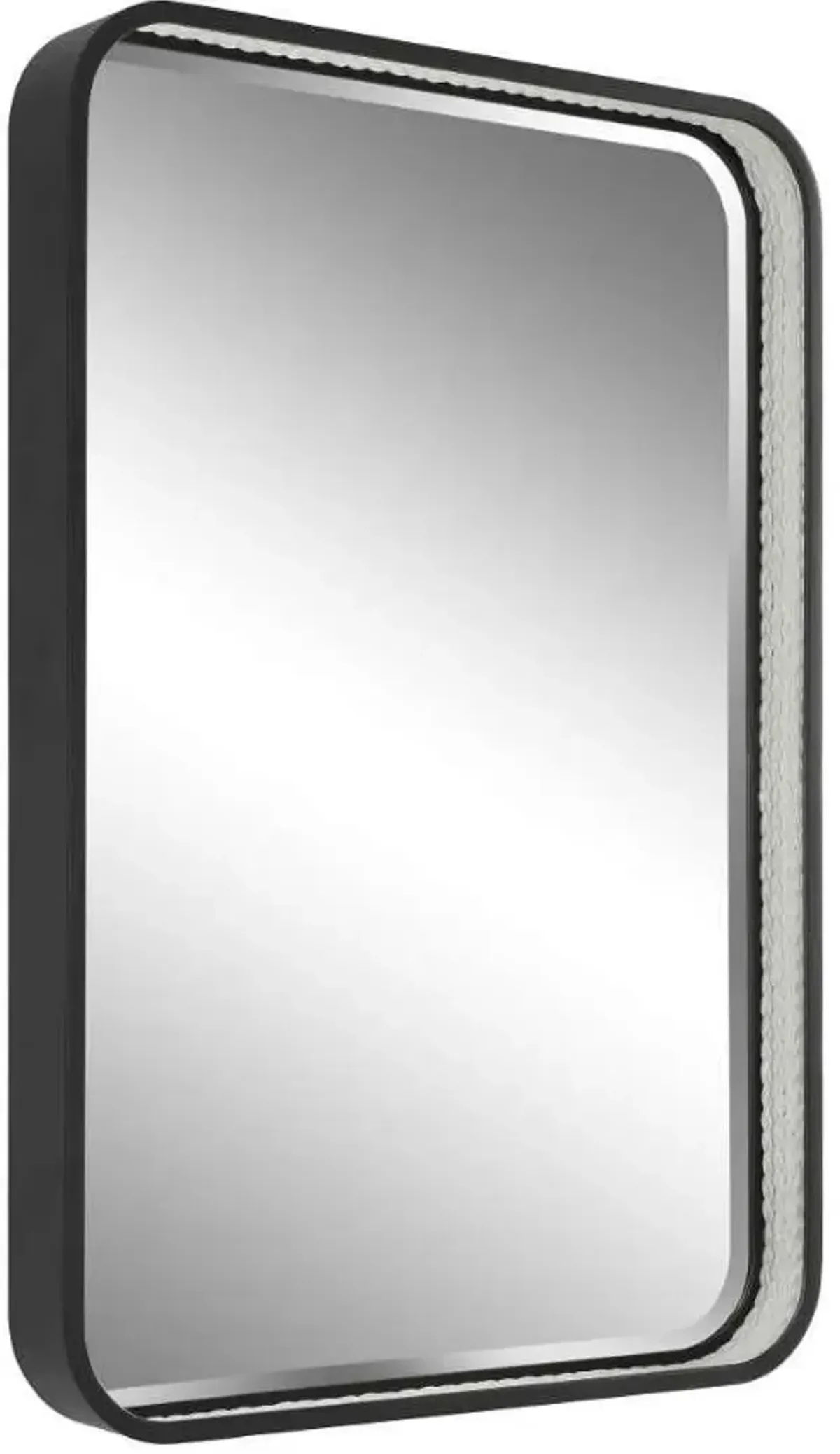 Uttermost Santa Cruz Black/White Mirror