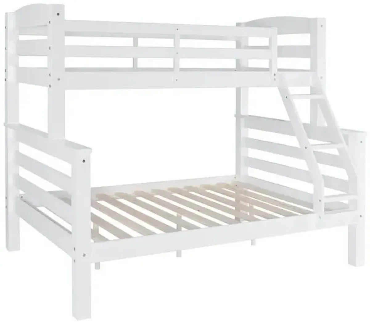 Powell Levi Twin Full Bunk White