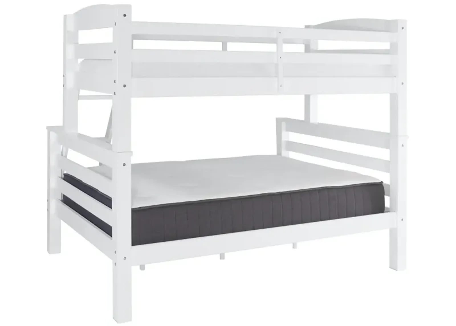 Powell Levi Twin Full Bunk White