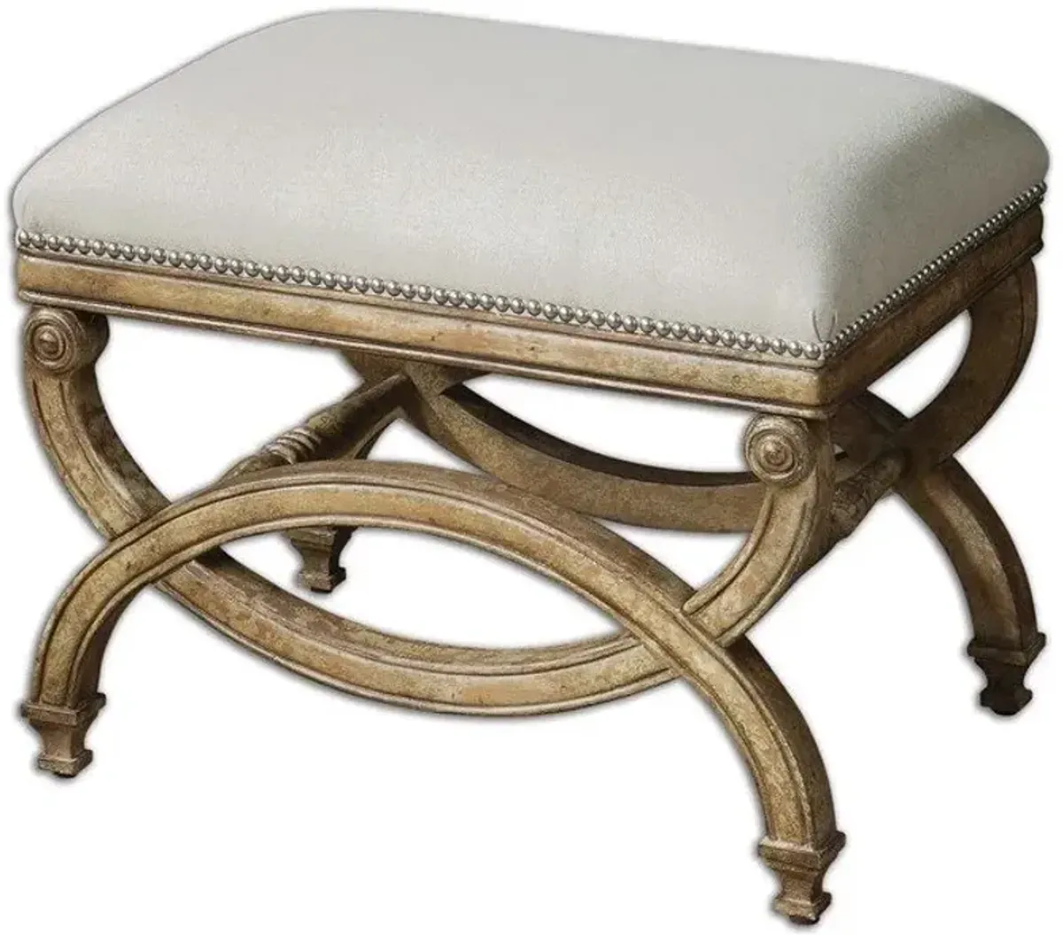 Uttermost Karline Natural Linen Bench