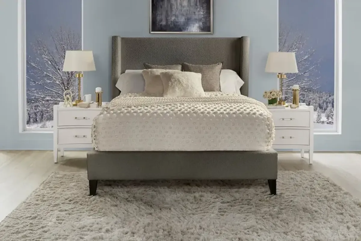 Parker House Angel Himalaya Charcoal King Bed