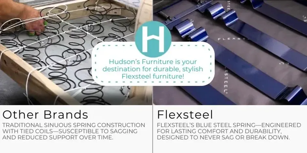 Flexsteel Carson Fossil Sofa