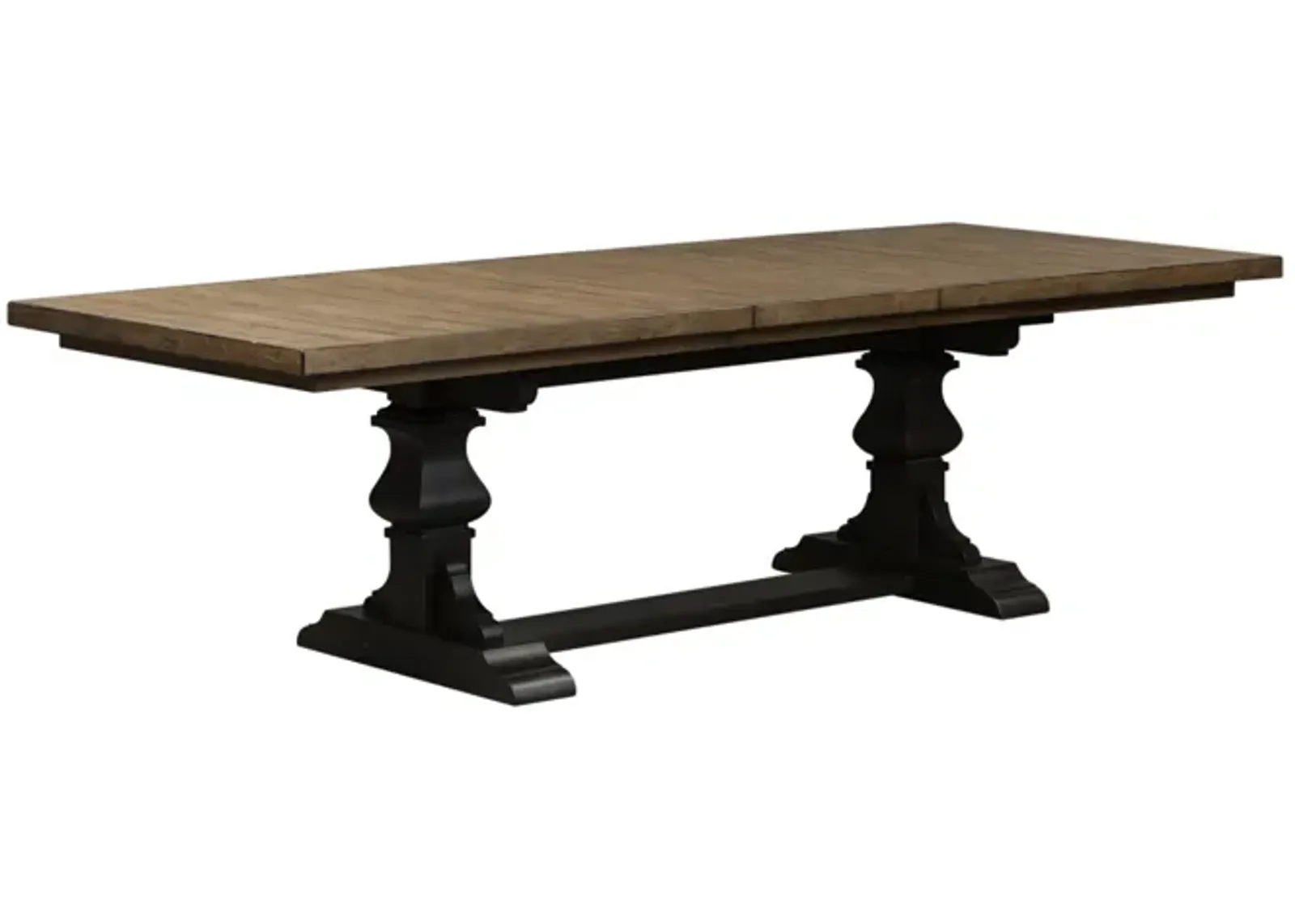 Liberty Furniture Harvest Home Black Trestle Table