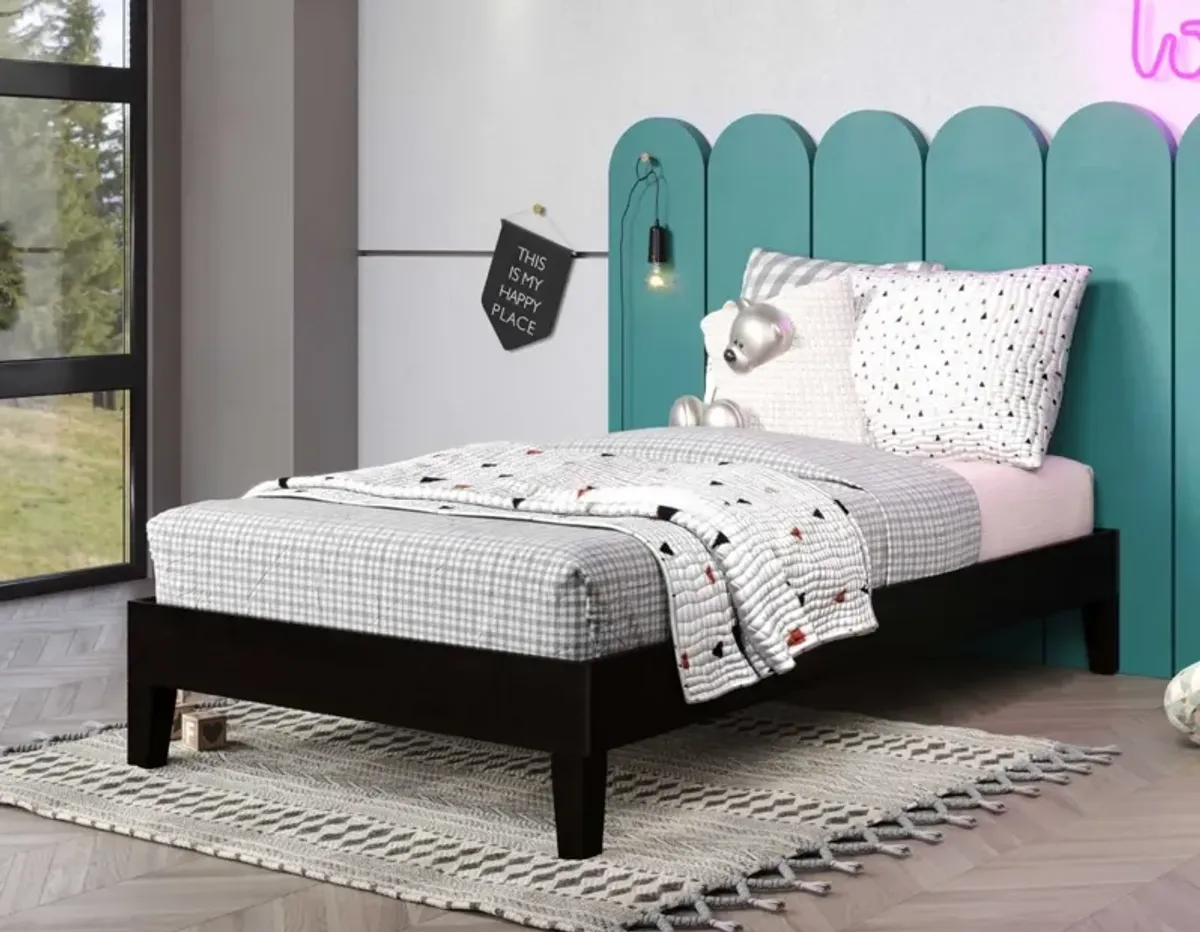 Steve Silver Nix Twin Platform Bed Black