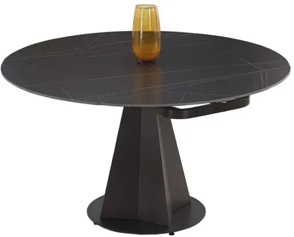 Chintaly Jocelyn Black Contemporary 2-Tone Side Chair