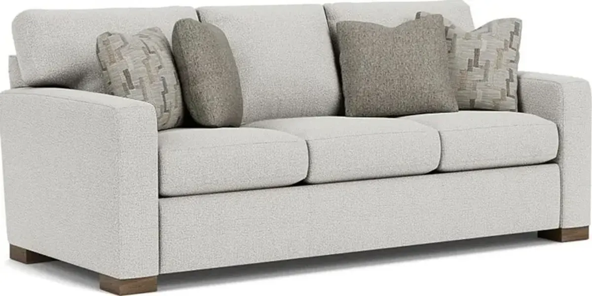 Flexsteel Bryant Silver Glacier Sofa