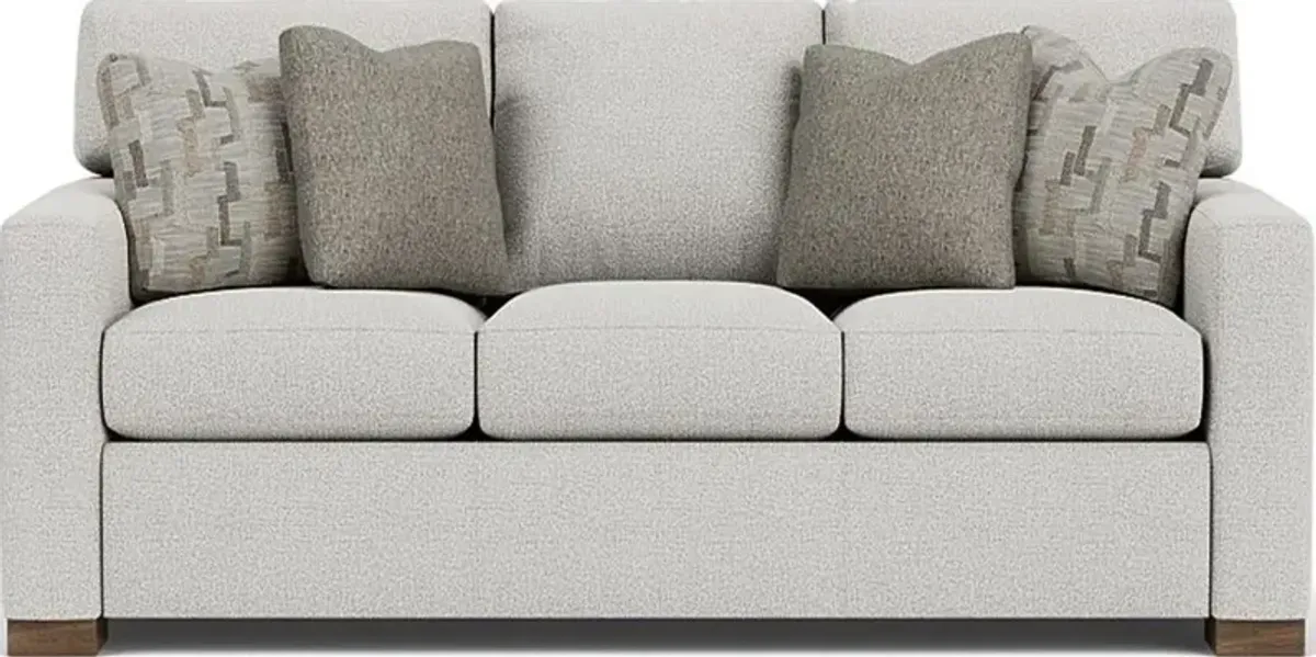 Flexsteel Bryant Silver Glacier Sofa