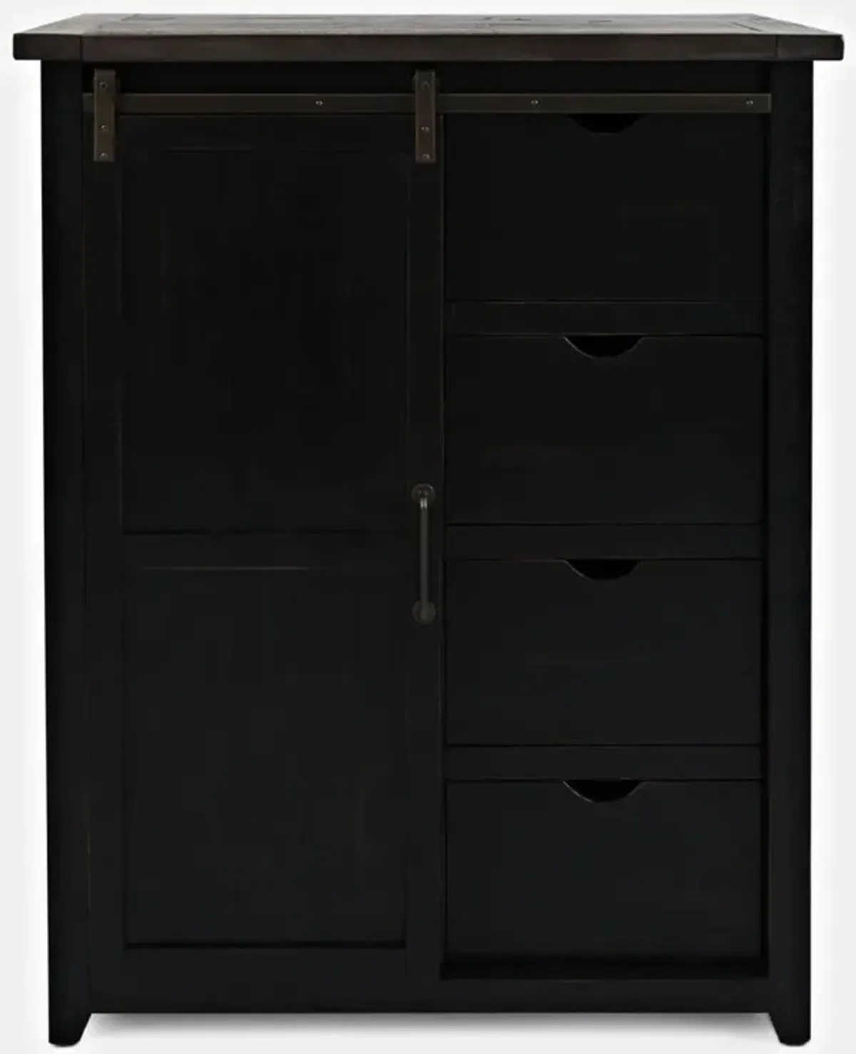 Jofran Madison County Door Vintage Black Chest