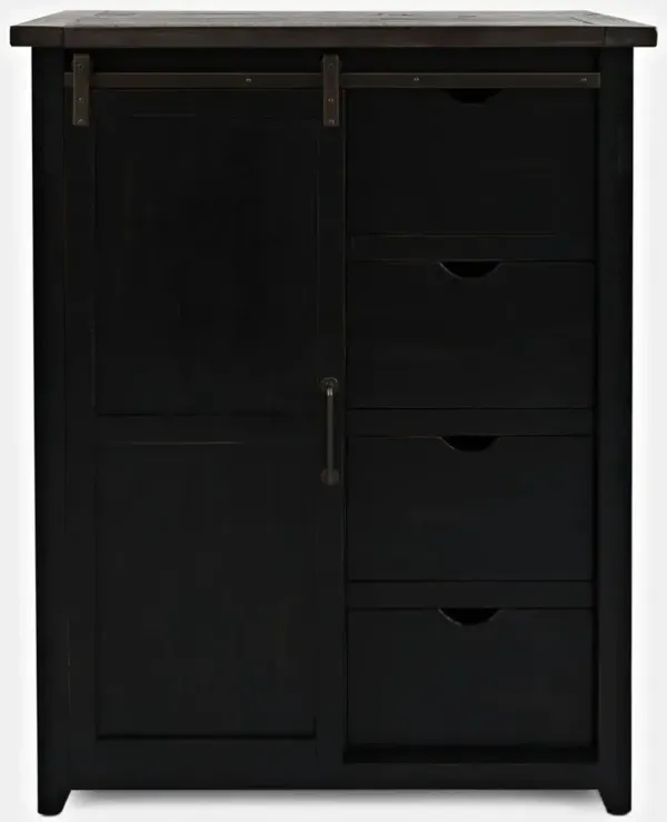 Jofran Madison County Door Vintage Black Chest