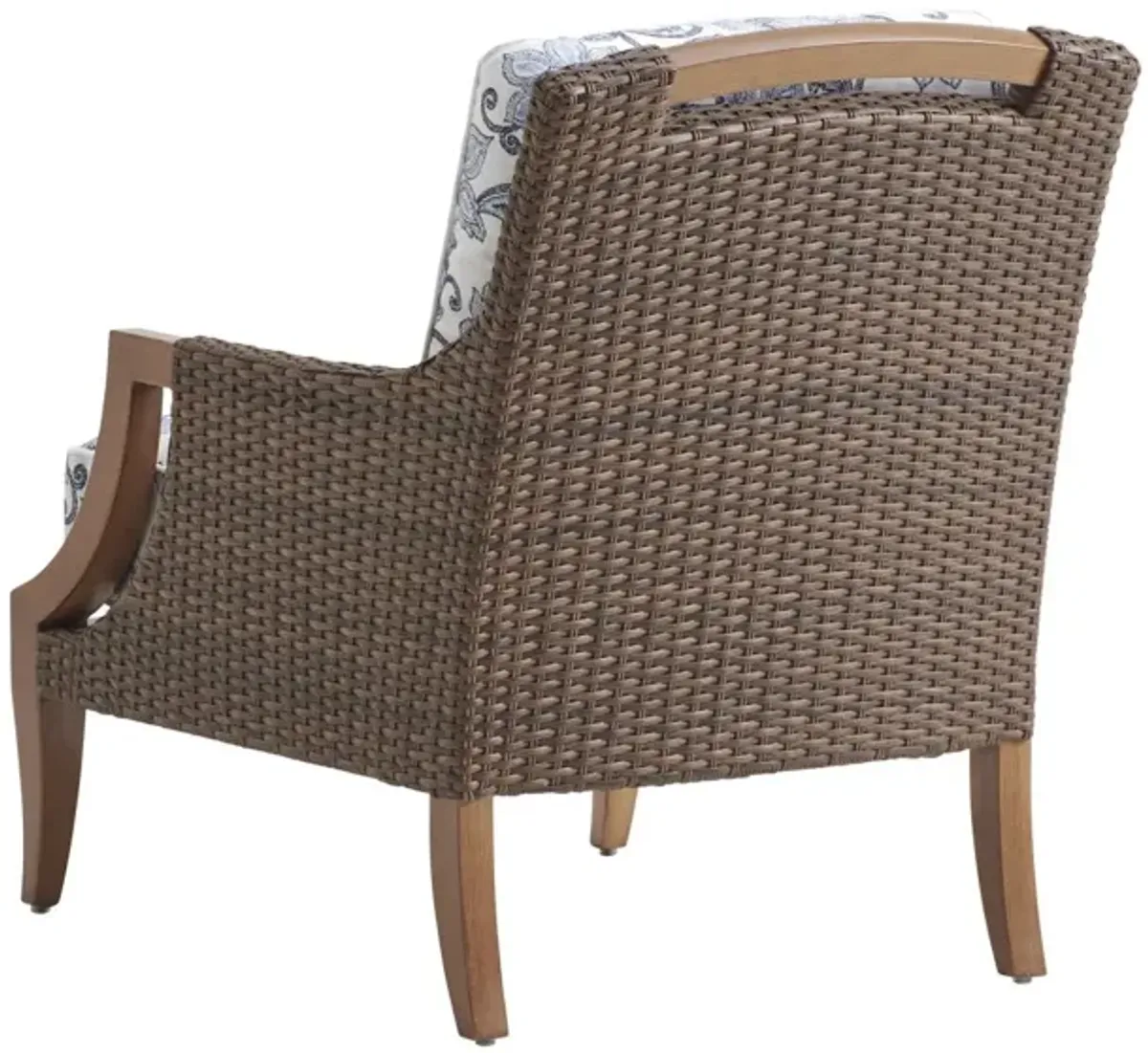 Tommy Bahama Patio Lounge Chair In Blue - Harbor Isle