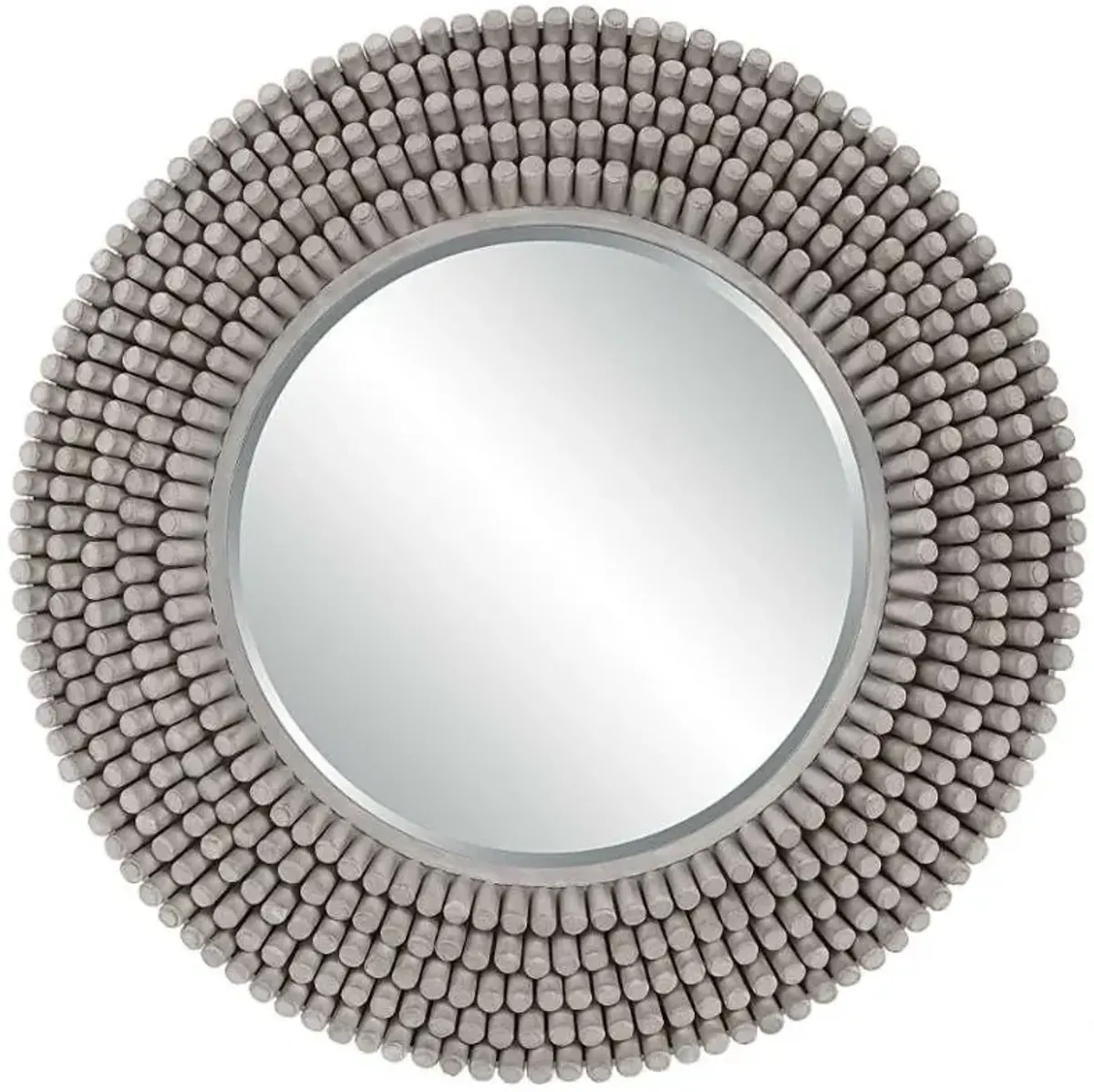 Uttermost Portside Gray Mirror