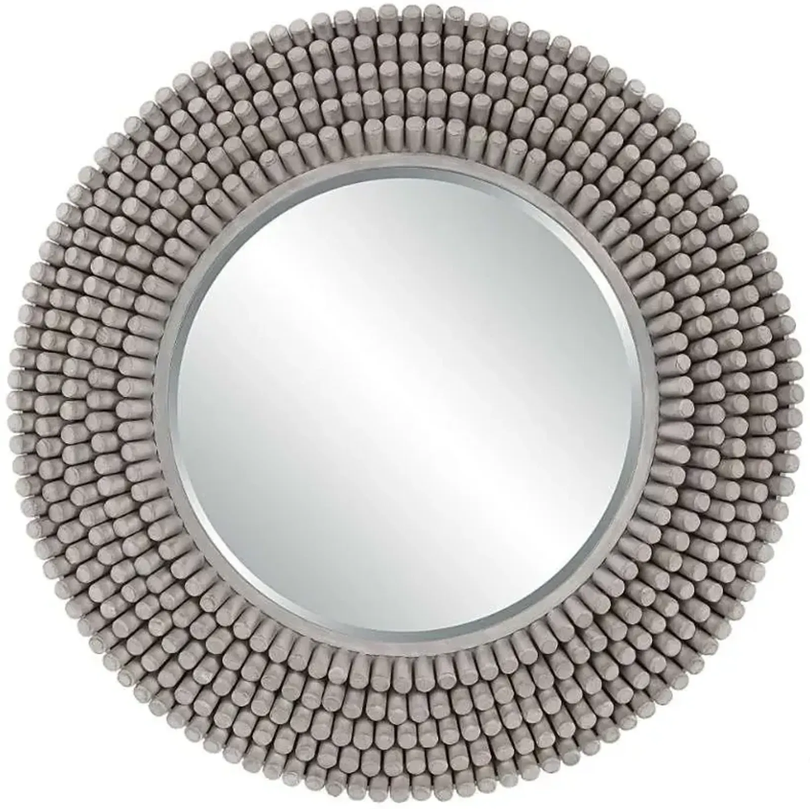 Uttermost Portside Gray Mirror