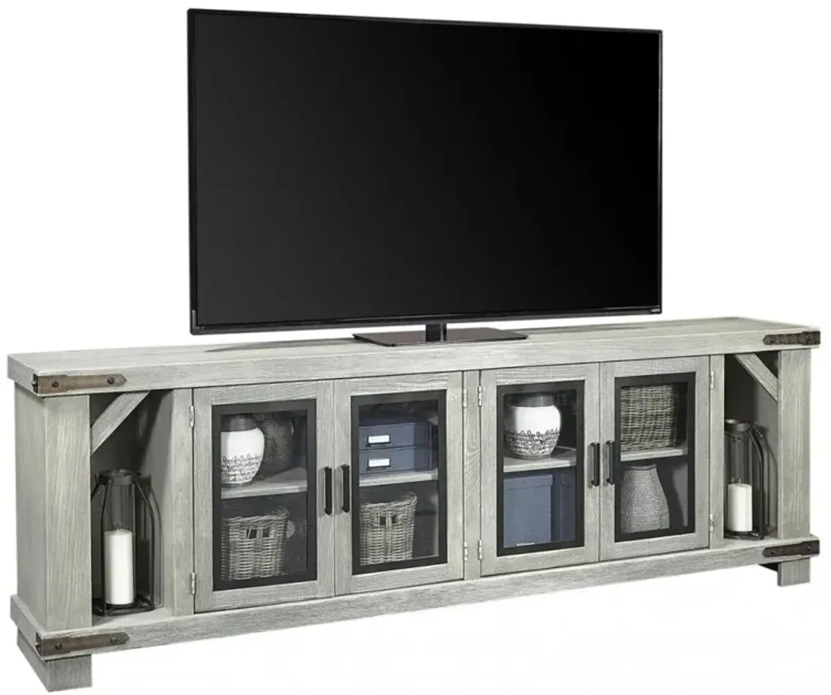 Aspenhome Sawyer Lighthouse Grey 98 Inch TV Stand Console