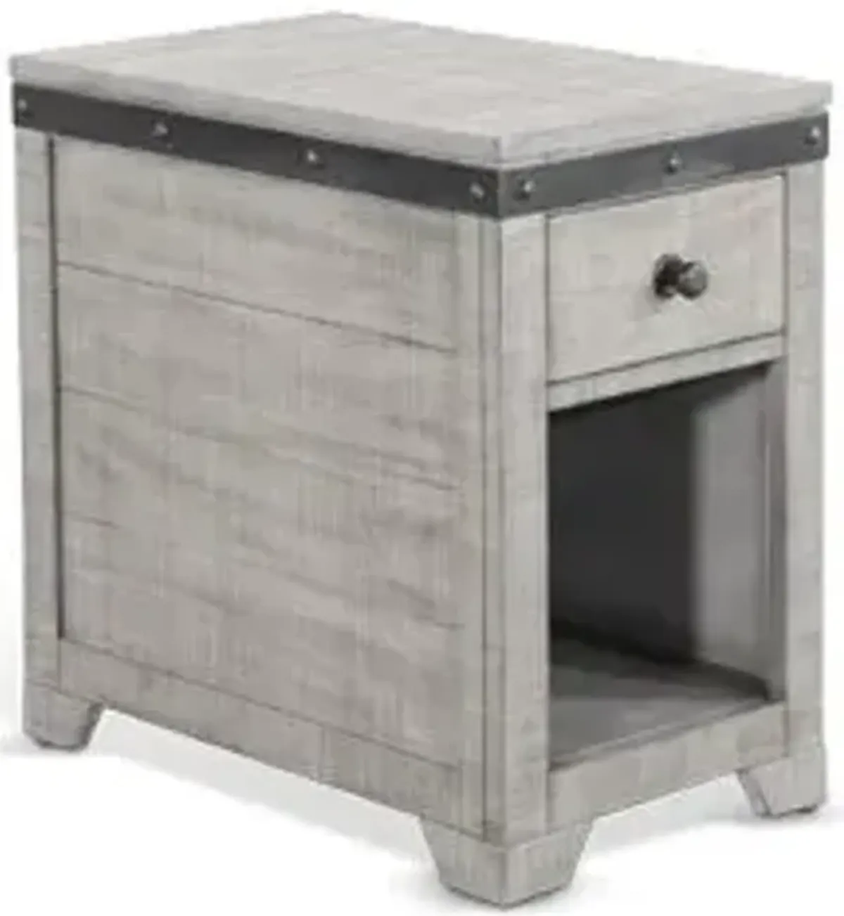 Sunny Designs Alpine Grey Chair Side Table