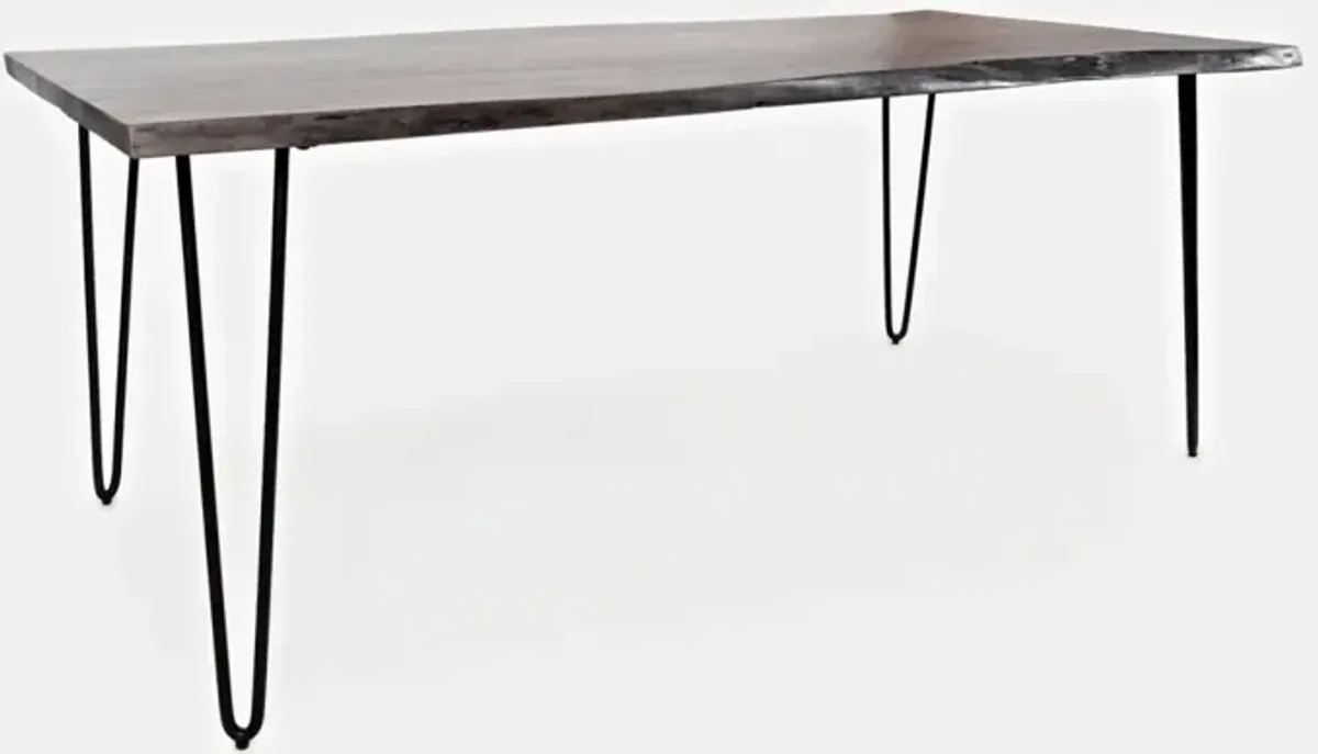 Jofran Nature's Edge 79 Inch Dining Table Slate