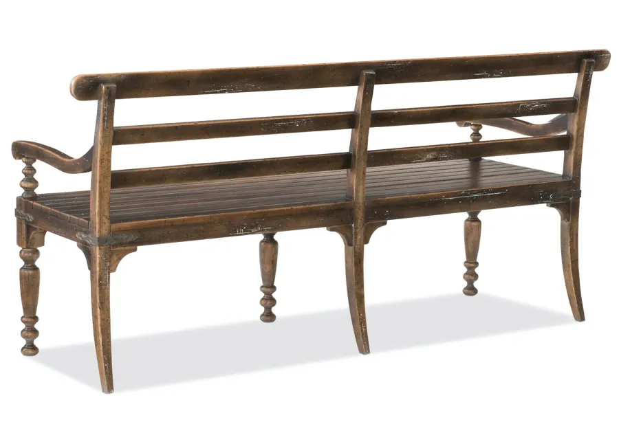 HILL COUNTRY HELOTES DINING BENCH