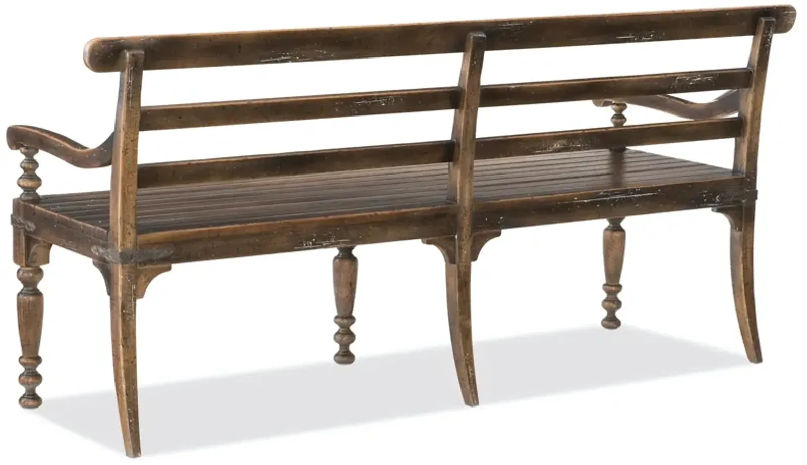 Hooker Furniture Hill Country Helotes Dining Bench