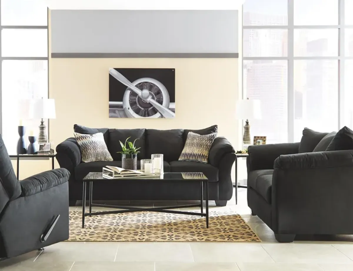 Ashley Darcy Black Sofa