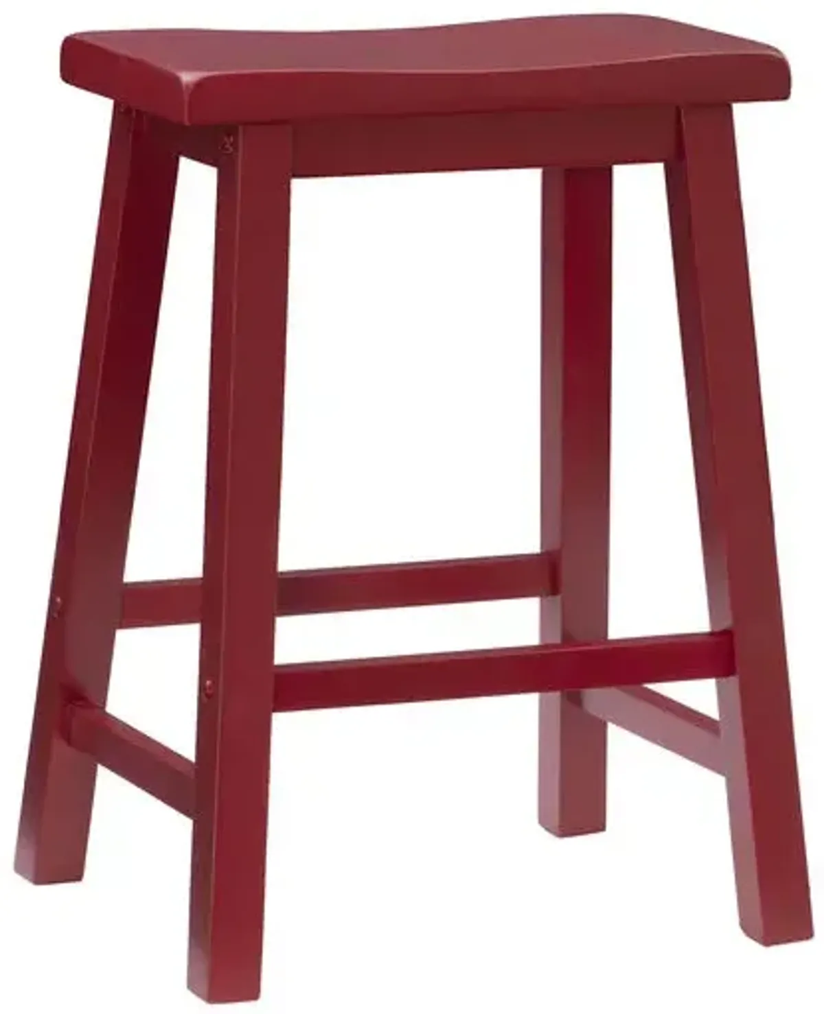 Powell Color Story Crimson Red Counter Stool