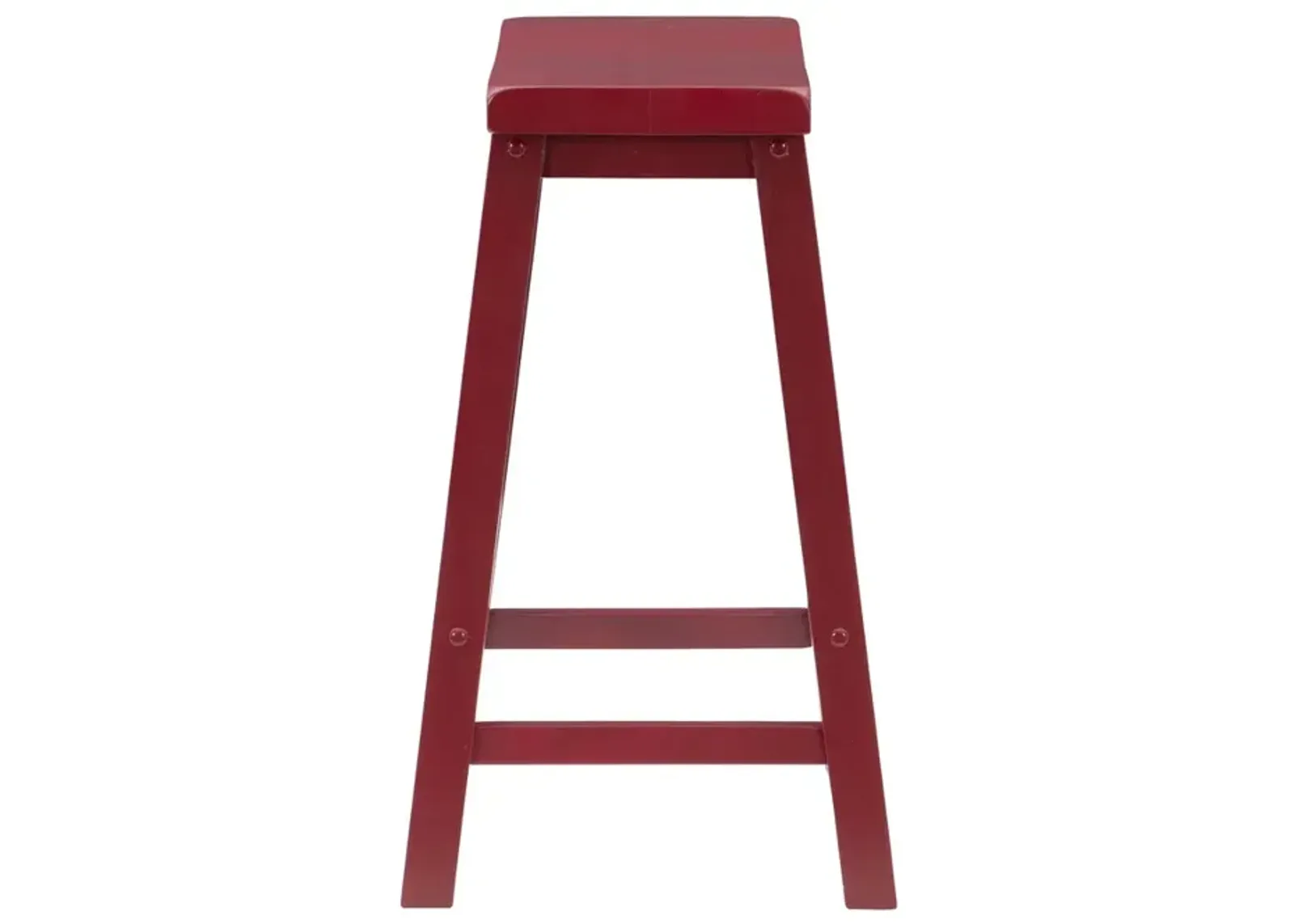 Powell Color Story Crimson Red Counter Stool