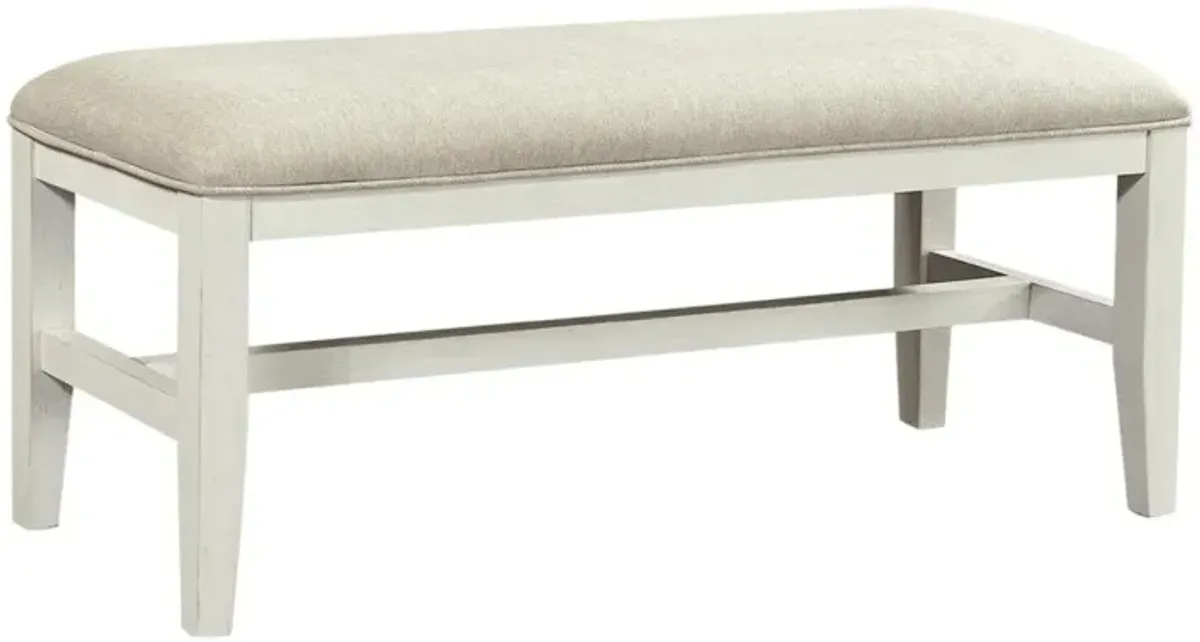 Aspenhome Charlotte White Bench