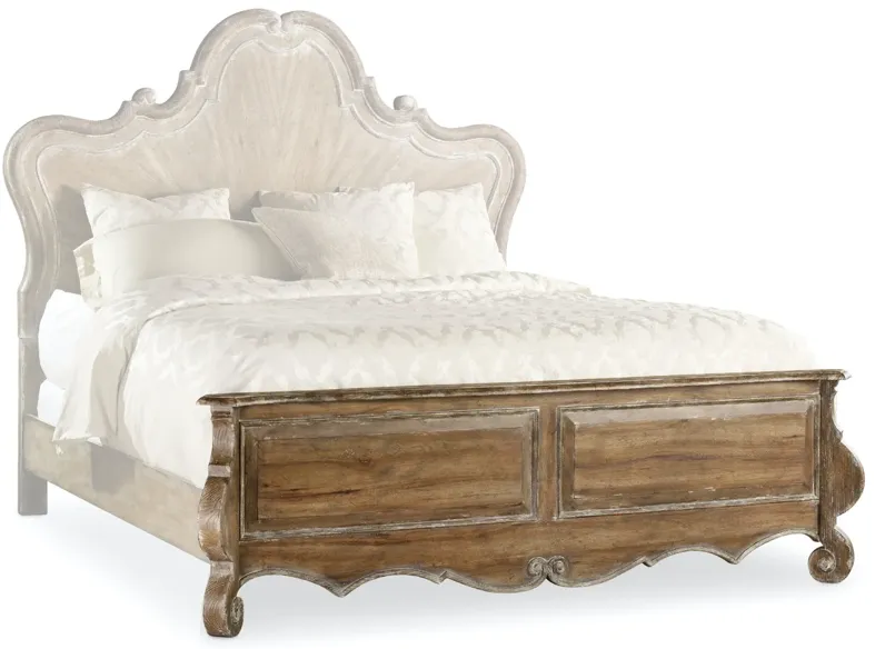 CHATELET CALIFORNIA KING WOOD PANEL BED