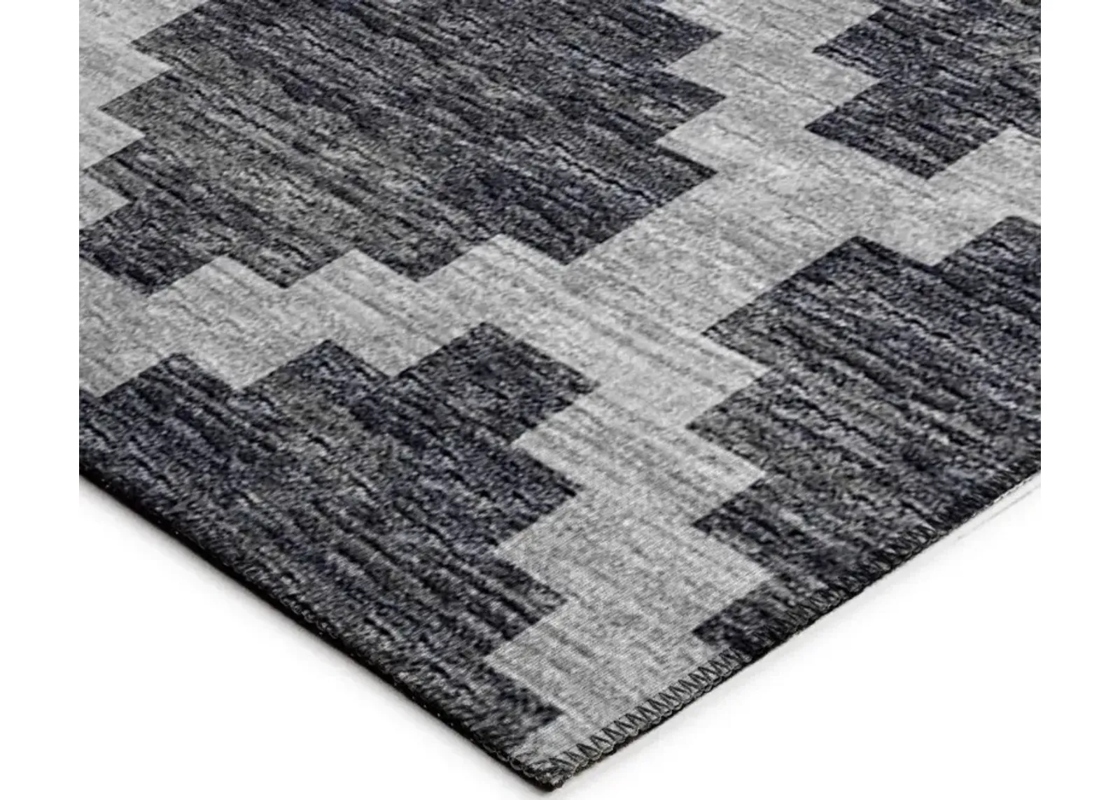 Dalyn Geometric Diamond Midnight Cascade 5'X8' Area Rug