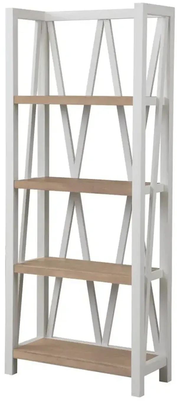 Parker House Americana Modern Cotton Etagere Bookcase