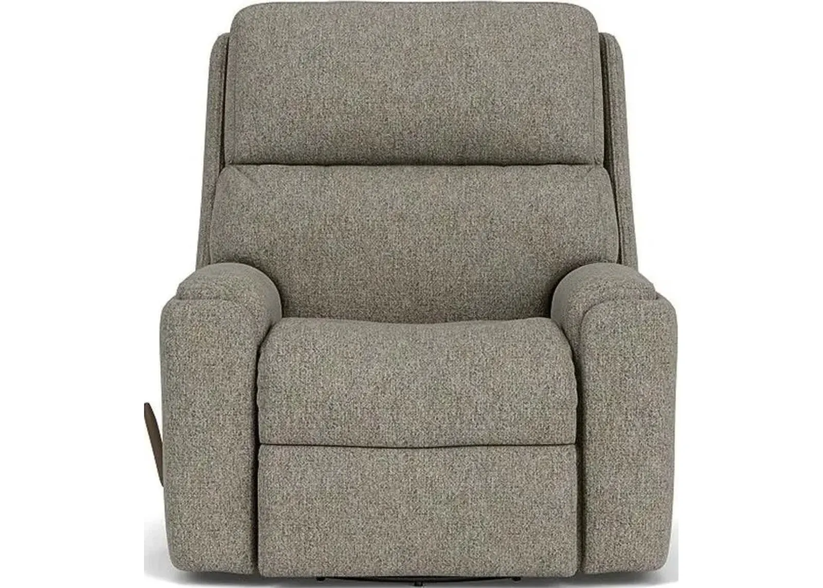 Flexsteel Rio Gray Vapor Swivel Gliding Manual Recliner