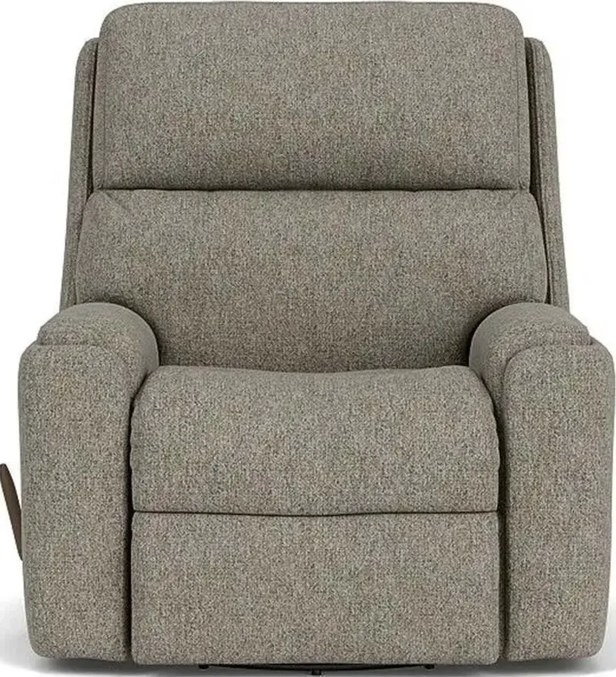 Flexsteel Rio Gray Vapor Swivel Gliding Manual Recliner