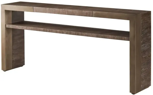 Universal Cortado Bronze/Otter Sofa Table