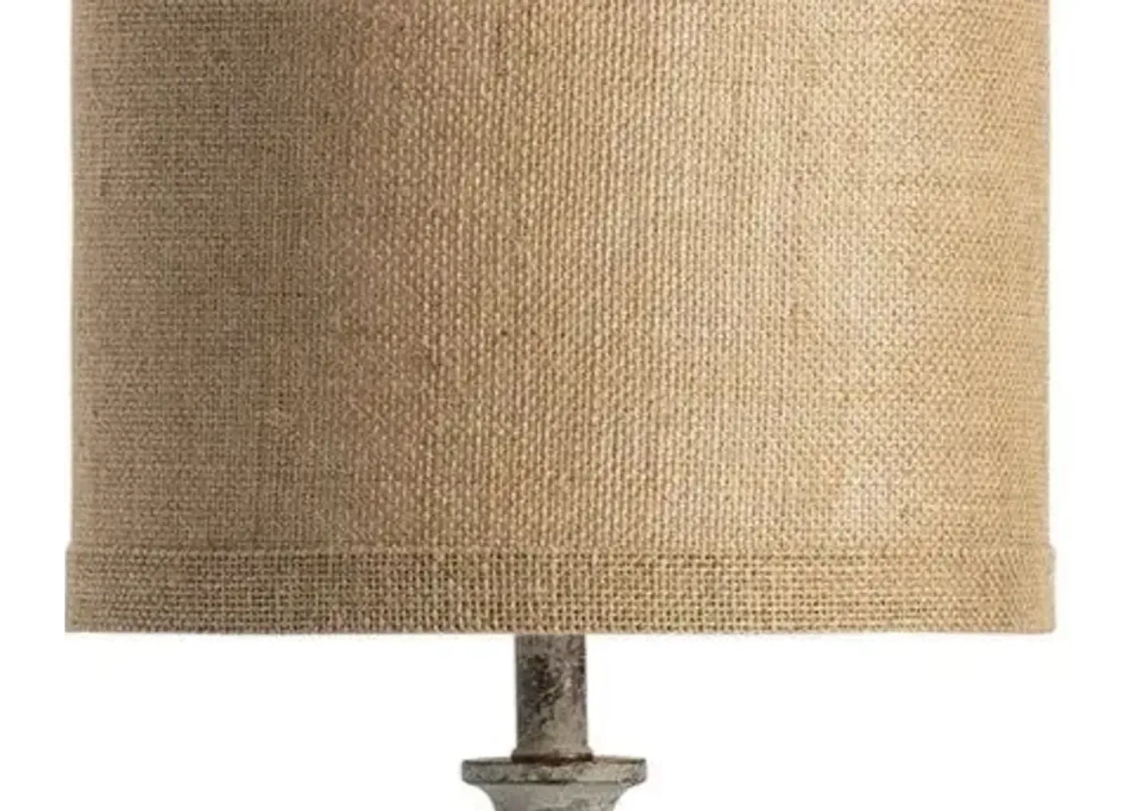 Crestview Brunello Stone Washed Bronze Buffet Lamp