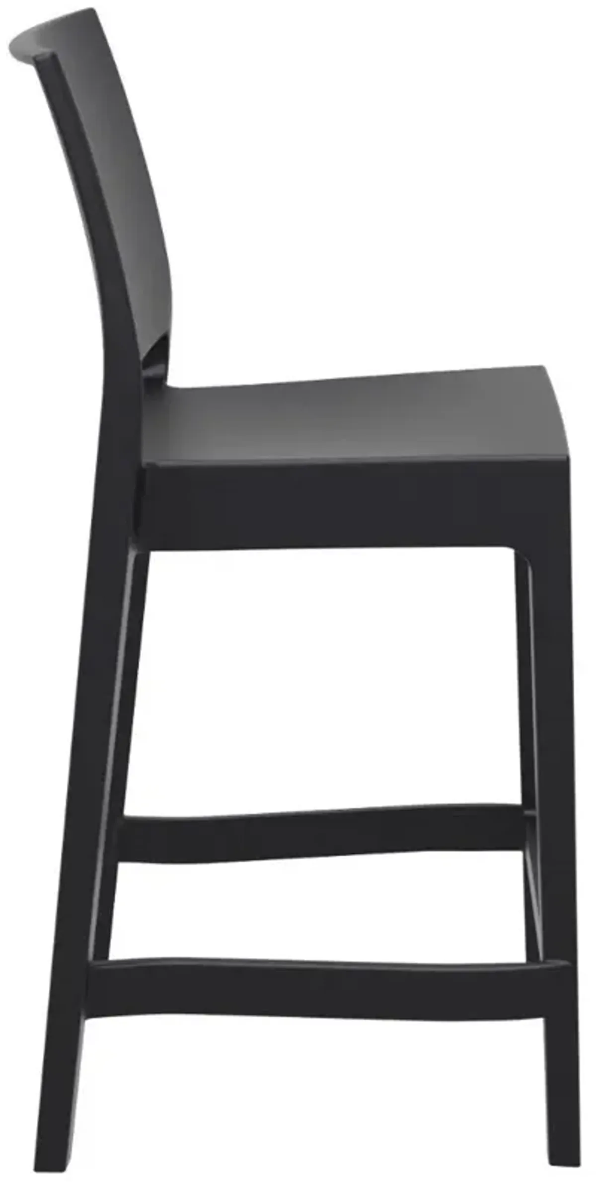 Compamia Maya Resin Counter Stool Black