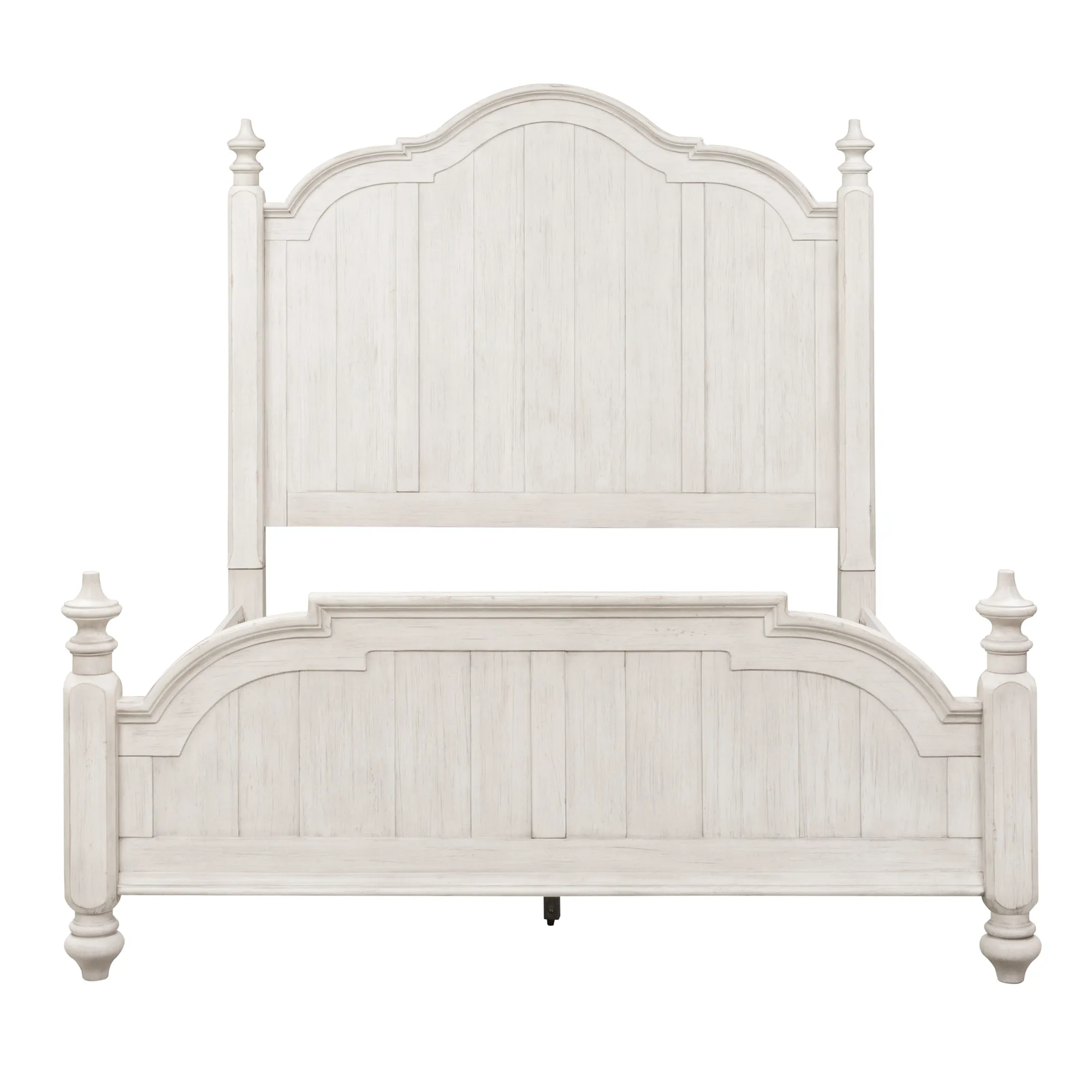 KING POSTER BED DRESSER & MIRROR NIGHT STAND - FARMHOUSE REIMAGINED