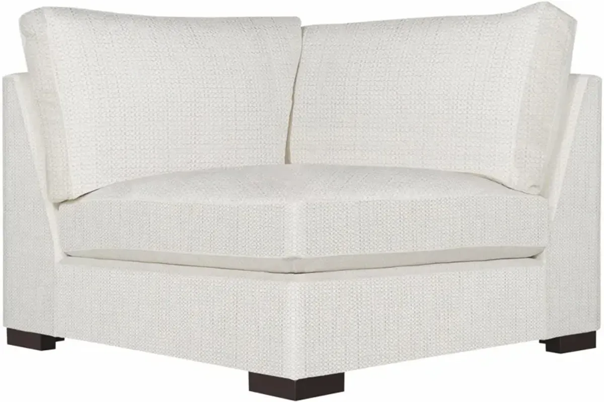 Bernhardt Nicolette Fabric Corner Chair Without Pillows