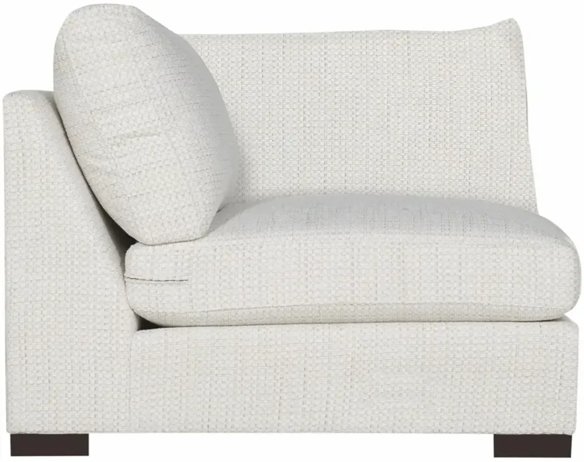 Bernhardt Nicolette Fabric Corner Chair Without Pillows