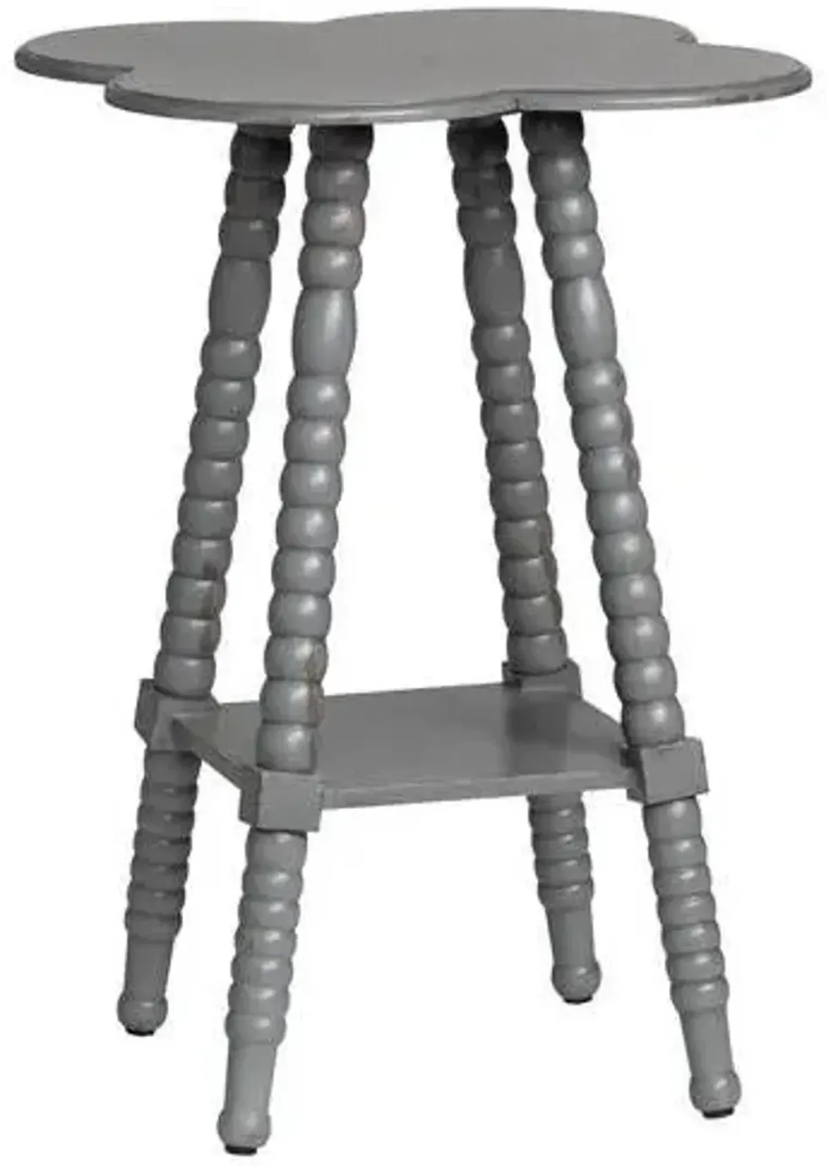 Crestview Grey Accent Side Table