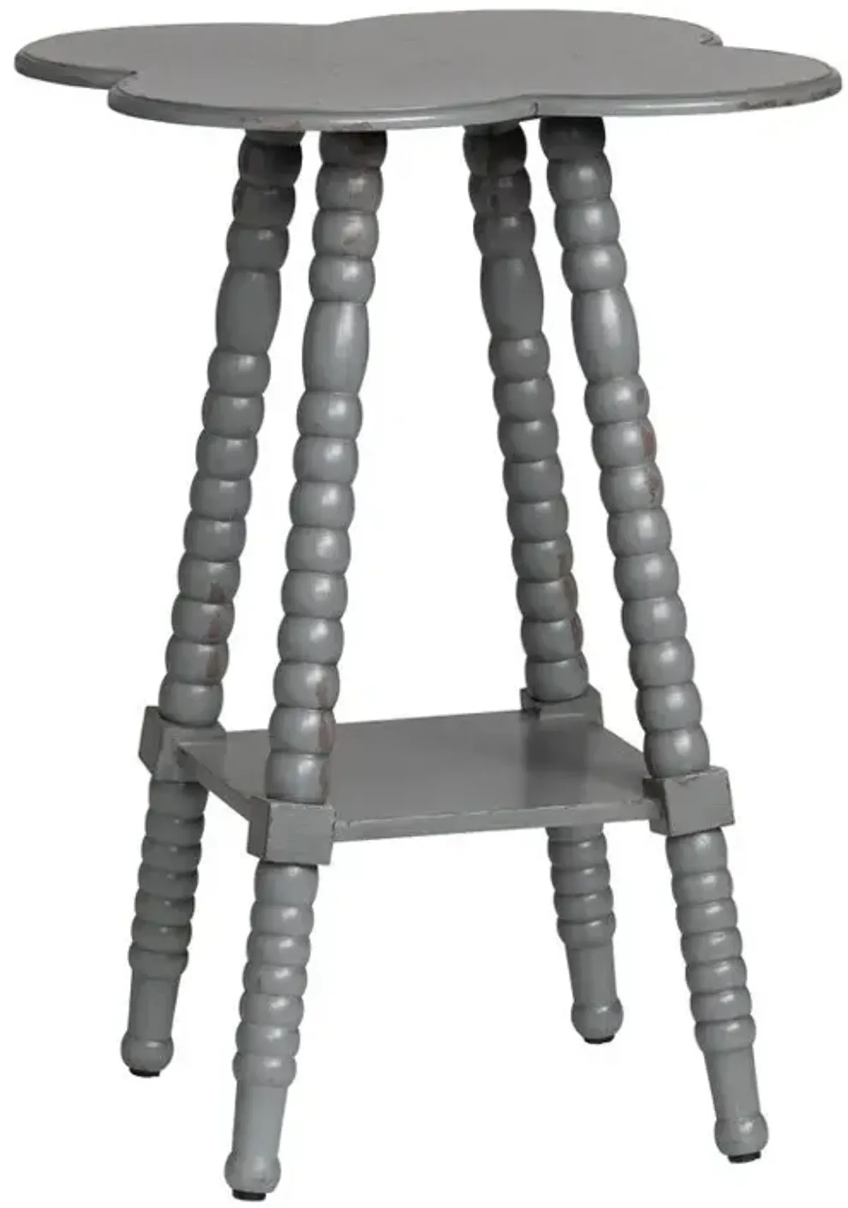 Crestview Grey Accent Side Table