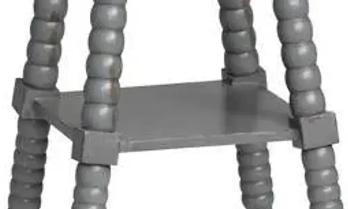 Crestview Grey Accent Side Table