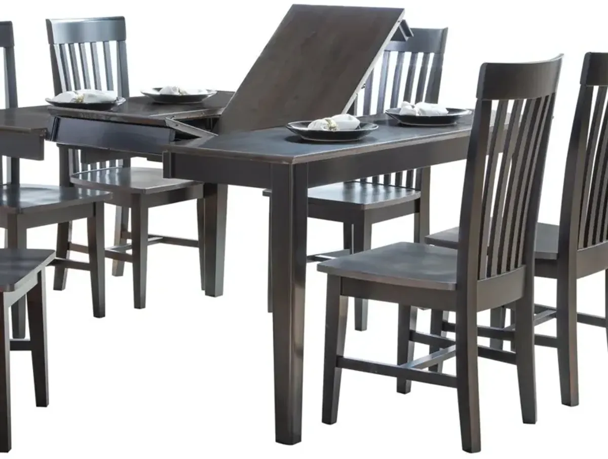 John Thomas Cosmopolitan Extension Dining Table Top & 30 Inch Shaker Legs