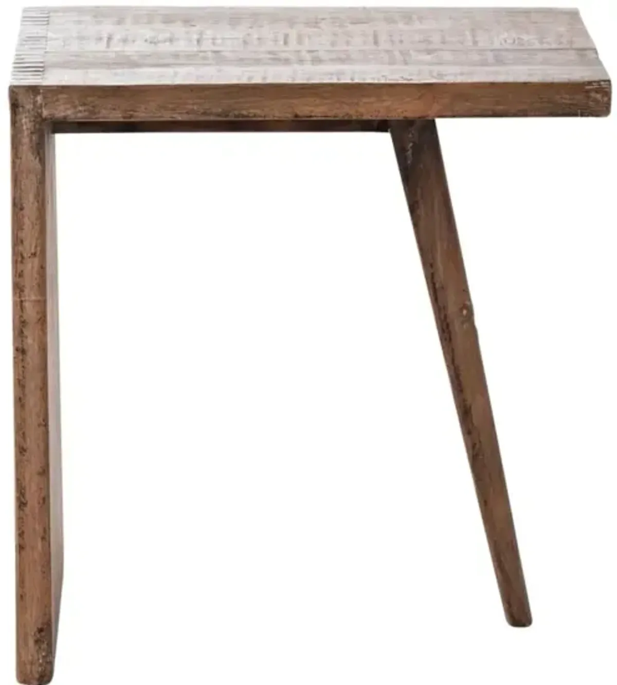 Nest Home Antique Natural Hailey End Table