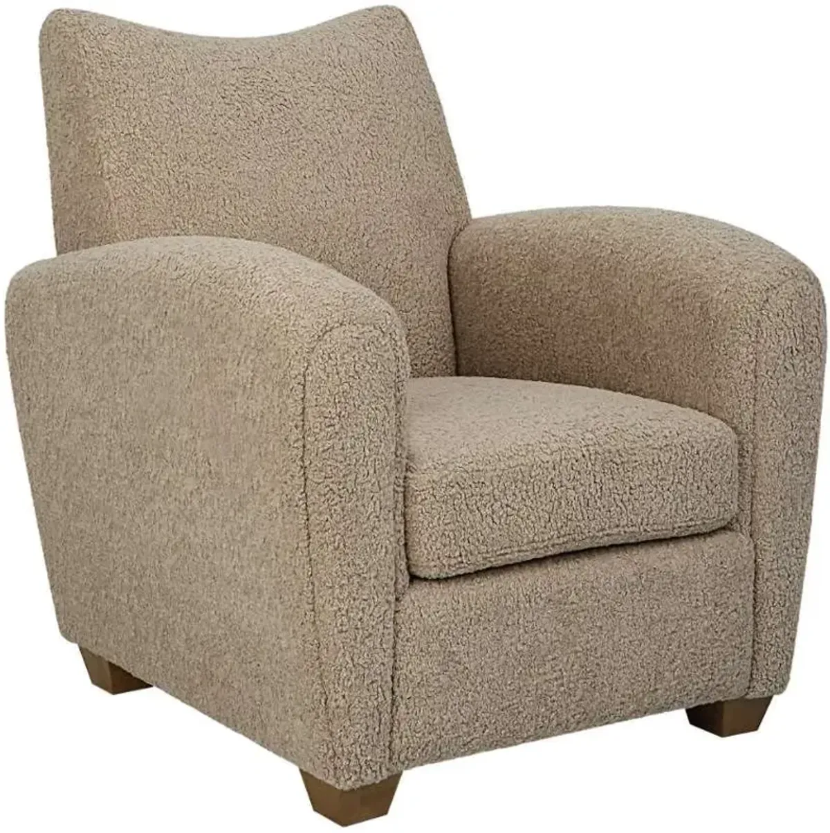 Uttermost Teddy Latte Accent Chair