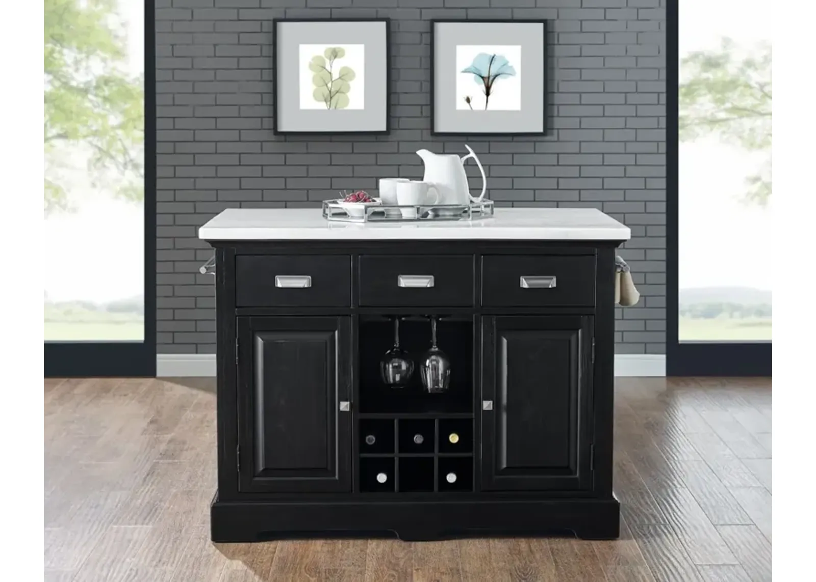 Steve Silver 2-Piece Aspen Kitchen Island