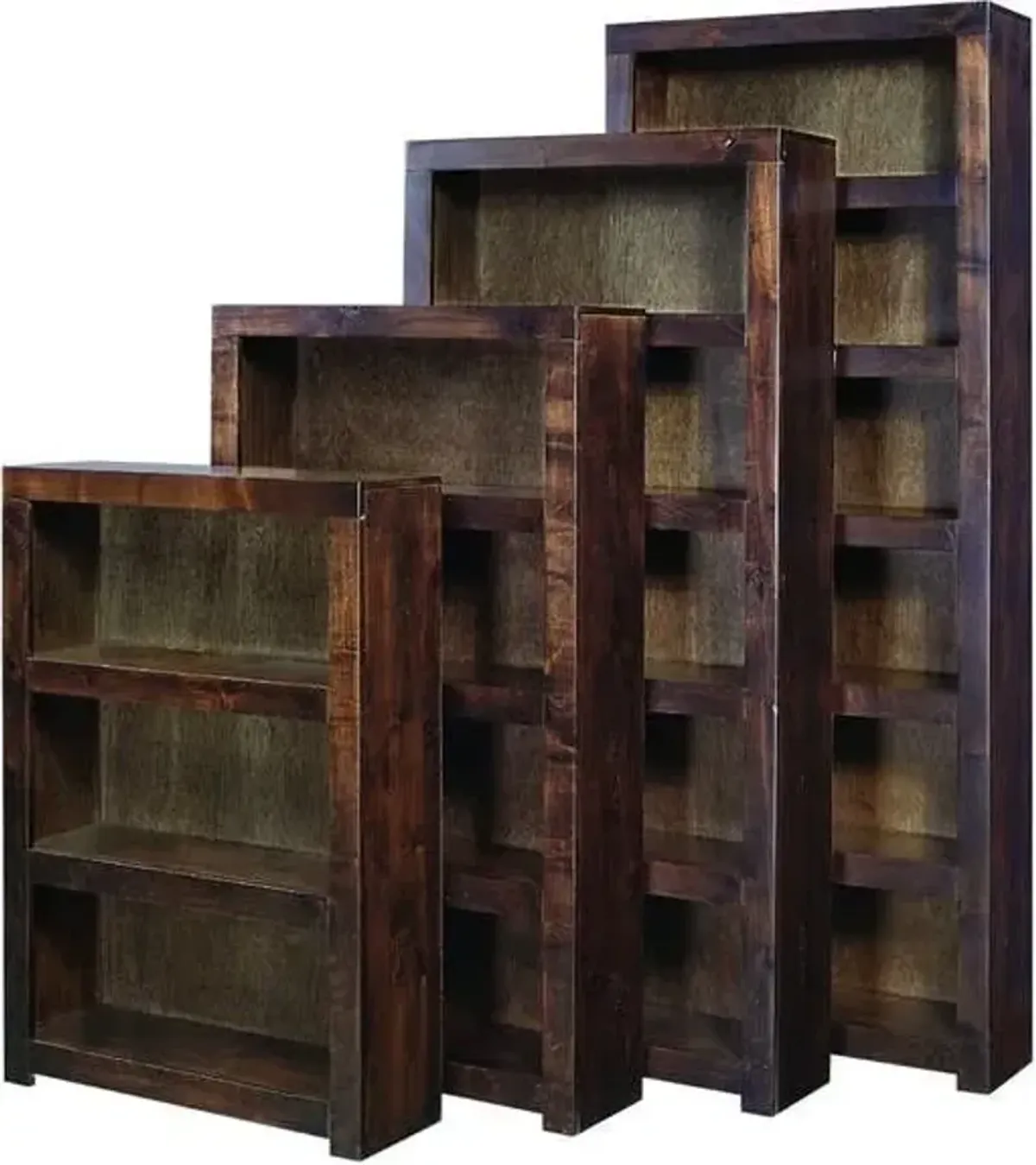 Aspenhome Lifestyle Tobacco 48 Inch Bookcases