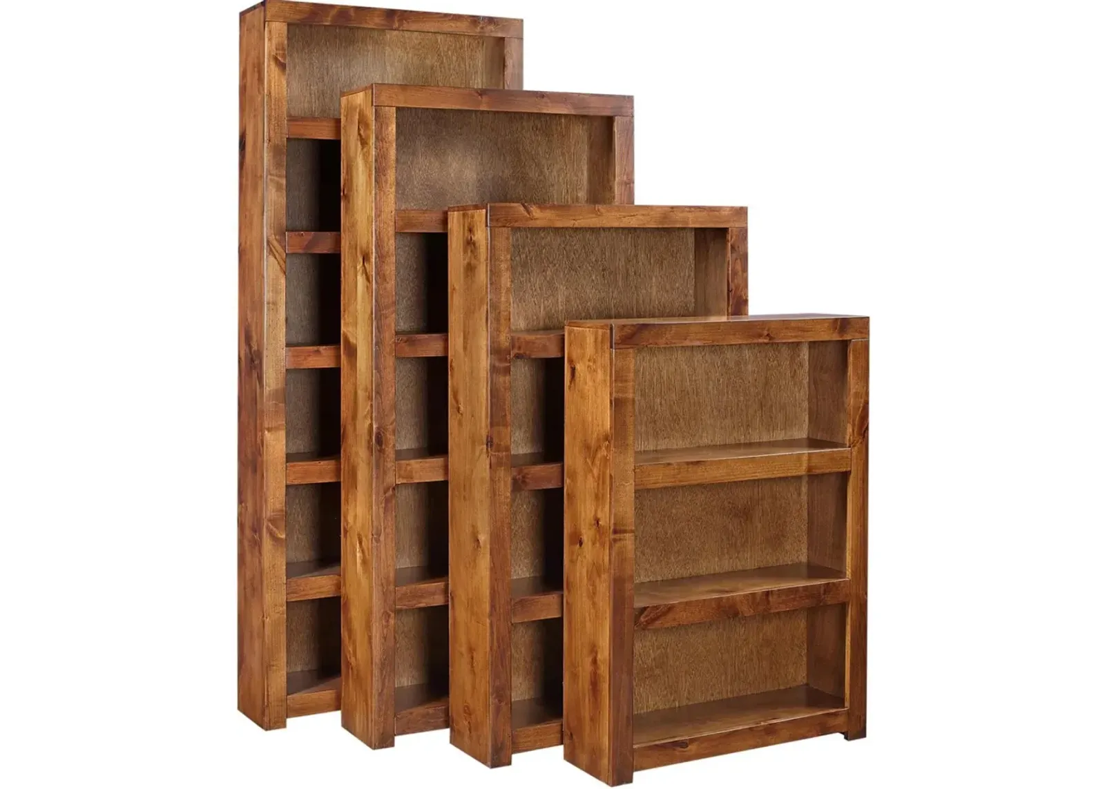 Aspenhome Lifestyle Tobacco 48 Inch Bookcases