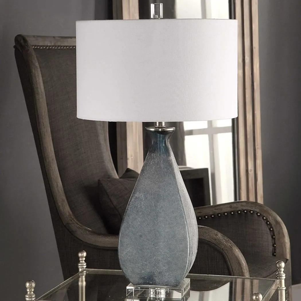 ATLANTICA DEEP OCEAN BLUE TABLE LAMP