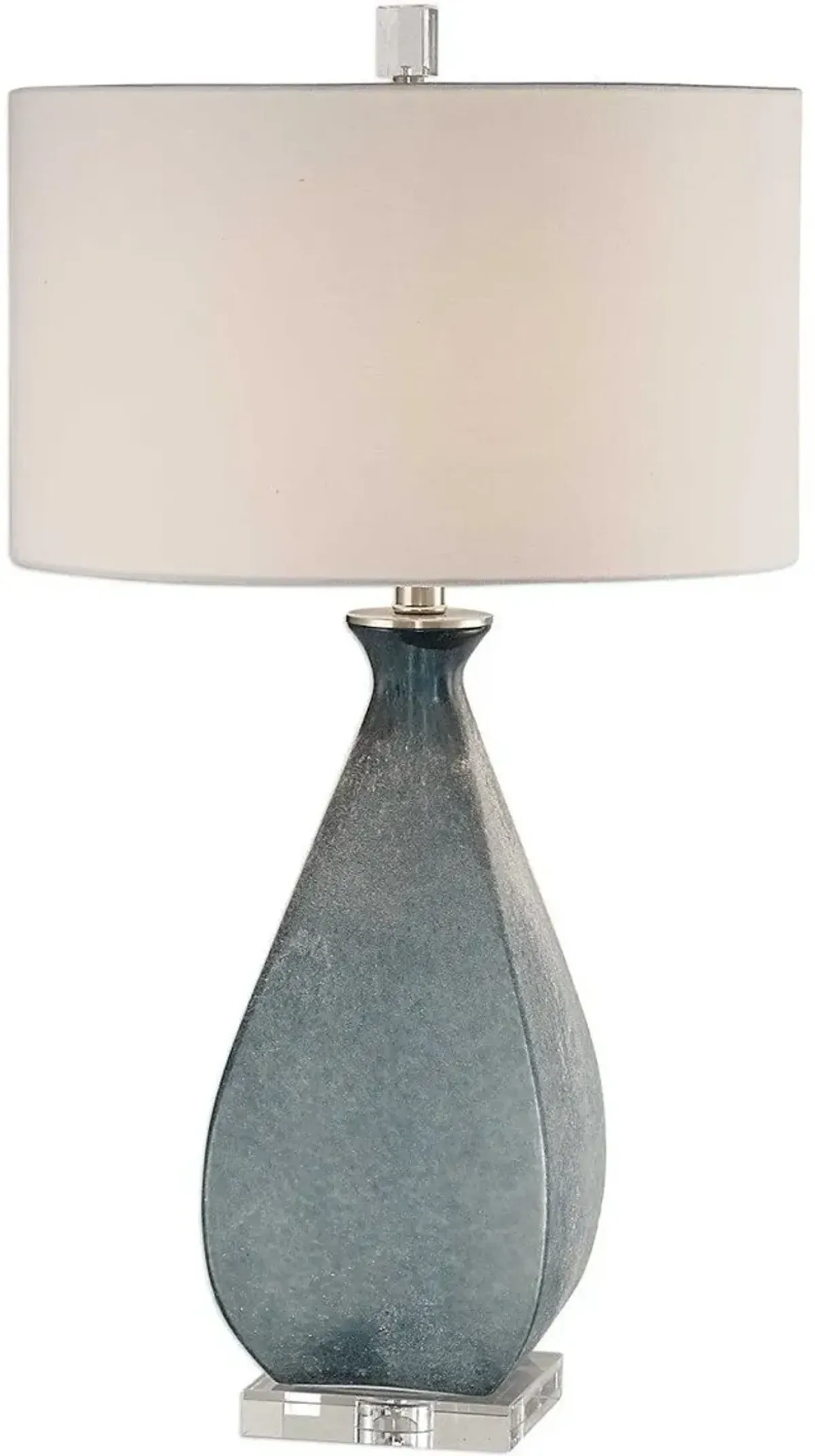 Uttermost Atlantica Deep Ocean Blue Table Lamp